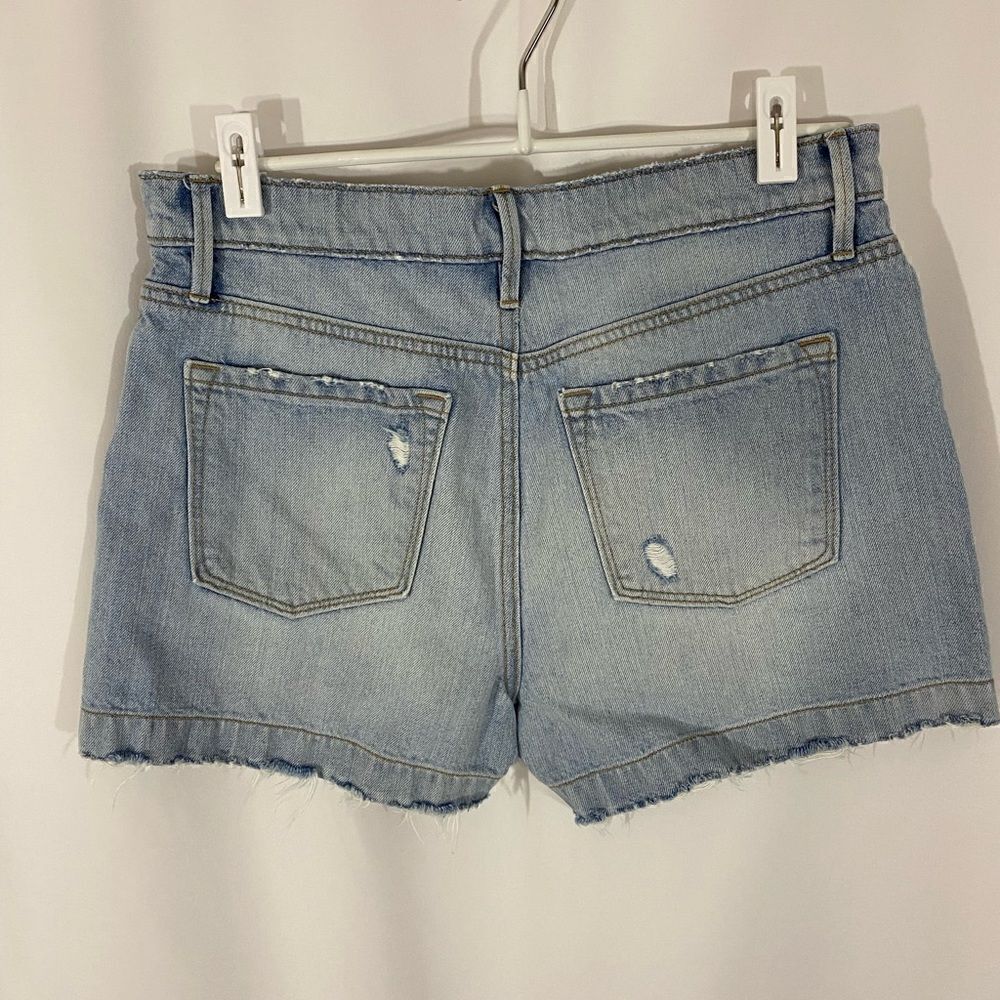 Loft Distressed Denim Shorts - Picture 4 of 6